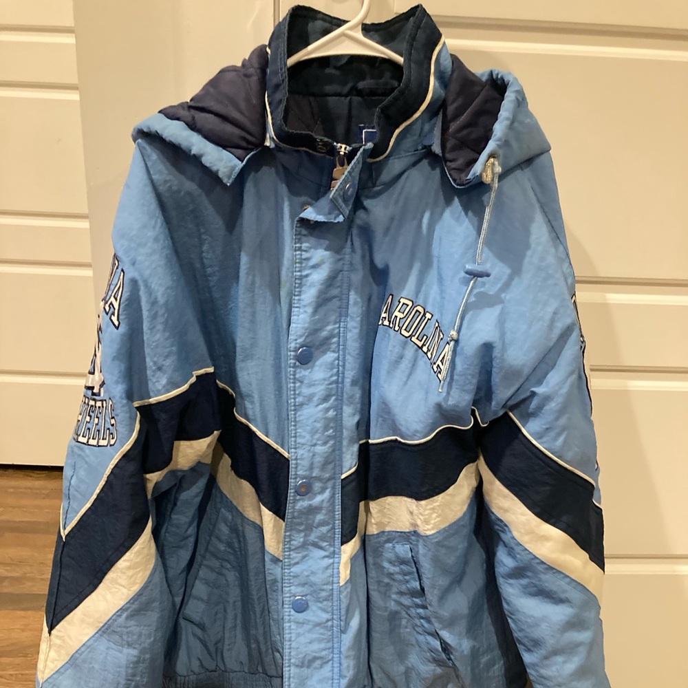 Vintage Starter Jacket UNC Carolina Tar Heels